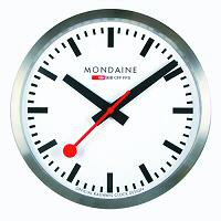 MONDAINE RAILWAYS WALL CLOCK